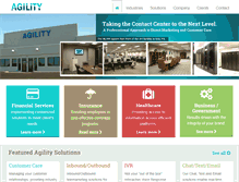Tablet Screenshot of agilitymarketing.com
